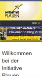 Mobile Screenshot of initiative-plauen.de